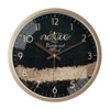 The latest fashion simple plastic wall clock