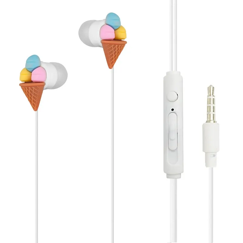 Shenzhen Factory Cute Candy Cheap Earphones Earbuds With Low Price