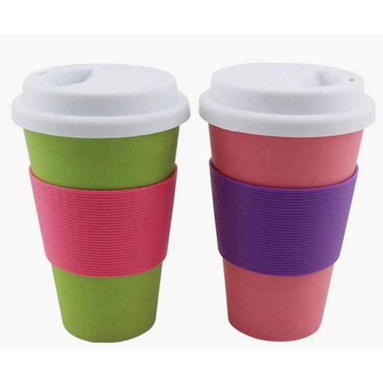 Wholesale Printed Free Sample Creative Custom Tea Bamboo Coffee Travel Mug