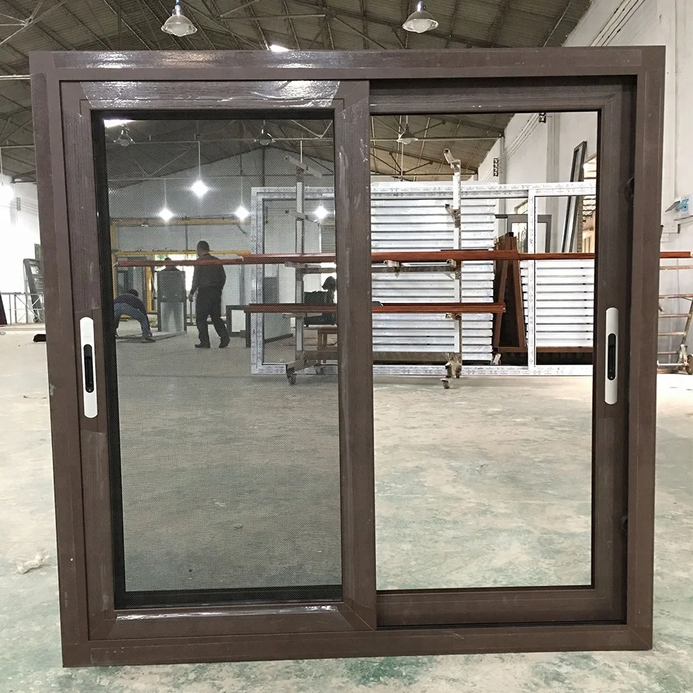Customized Size 1.4mm Thickness Aluminum Profil Aluminum Bronze Color Sliding Windows Buy