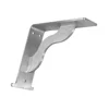 OEM High Quality Stamping Welding Zinc-plated Steel Wave Shape Floating Wall Shelf Bracket
