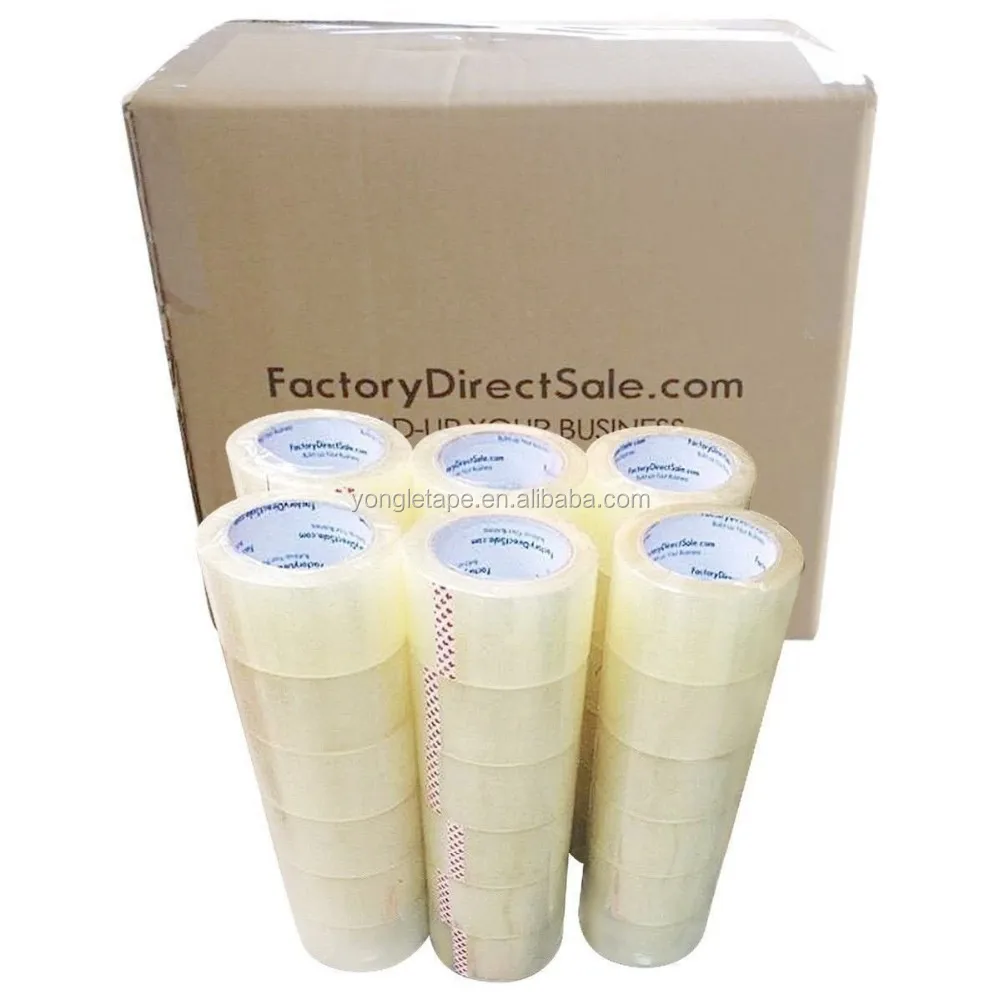 2 INCH x 110 Yards 36 ROLLS 330 ft Clear Carton Sealing Packing Package Tape