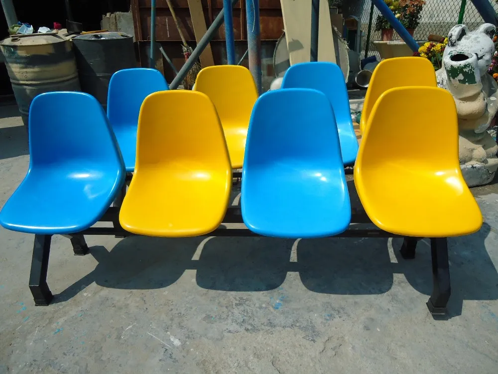 Super Maket Staff Mess Hall Fiberglass Reinforced Plastic Dining Table