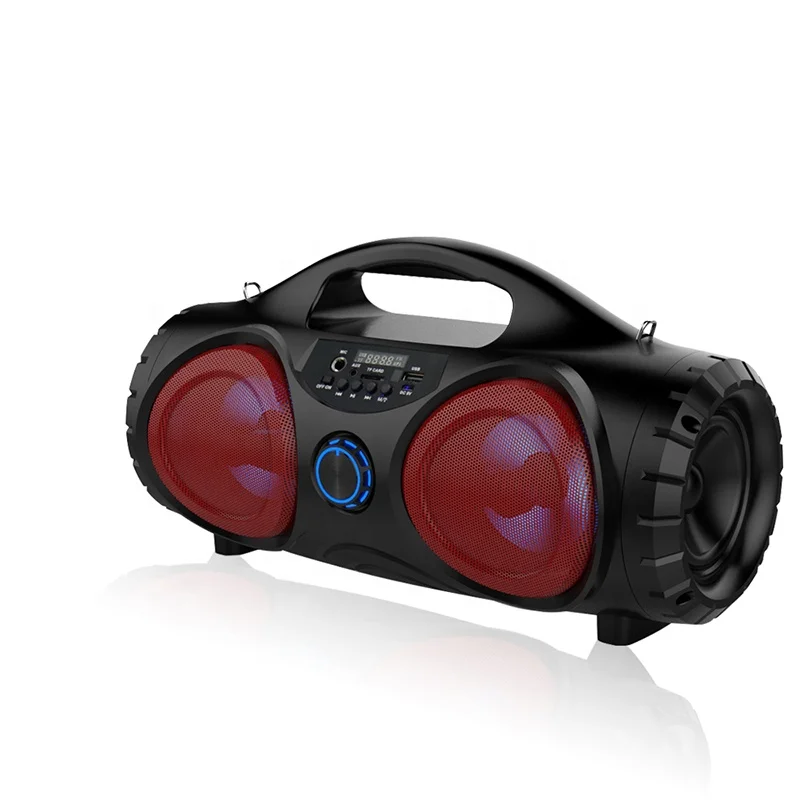 portable wireless bluetooth LED speaker with colorful lighting - ANKUX.COM