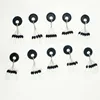 YOUME Hot Sale 10 Group 60pcs Tackle Resistance Space Beans Floating Seat Fishing Pin Fishing Tackle Accessories Vertical Ring