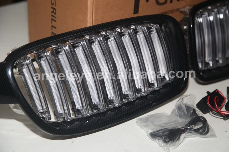 Auto Parts WHITE LED Front Grille For BMW m3 F30-F35 2010-2018