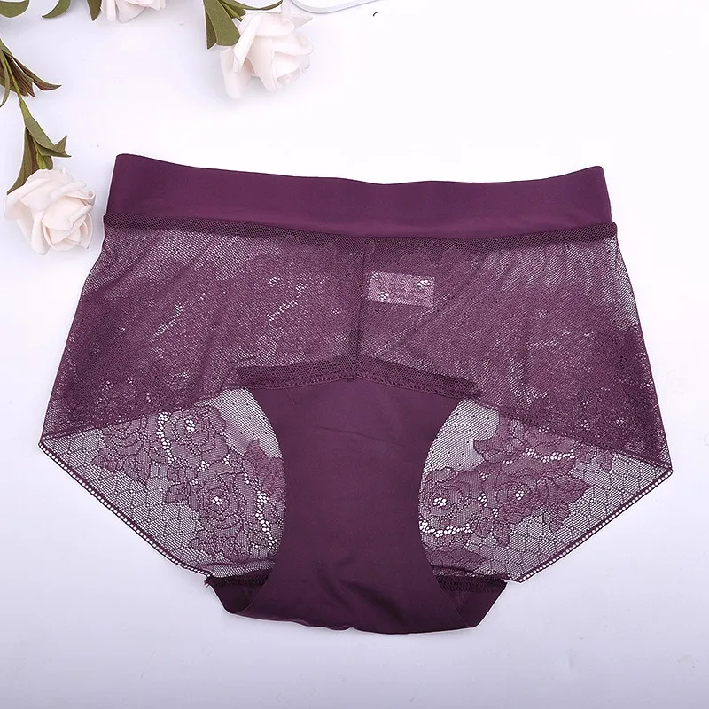 Cotton Stripe Indentation Lace Antibacterial Breathe Freely Sexy Japanese Women S Panties Buy