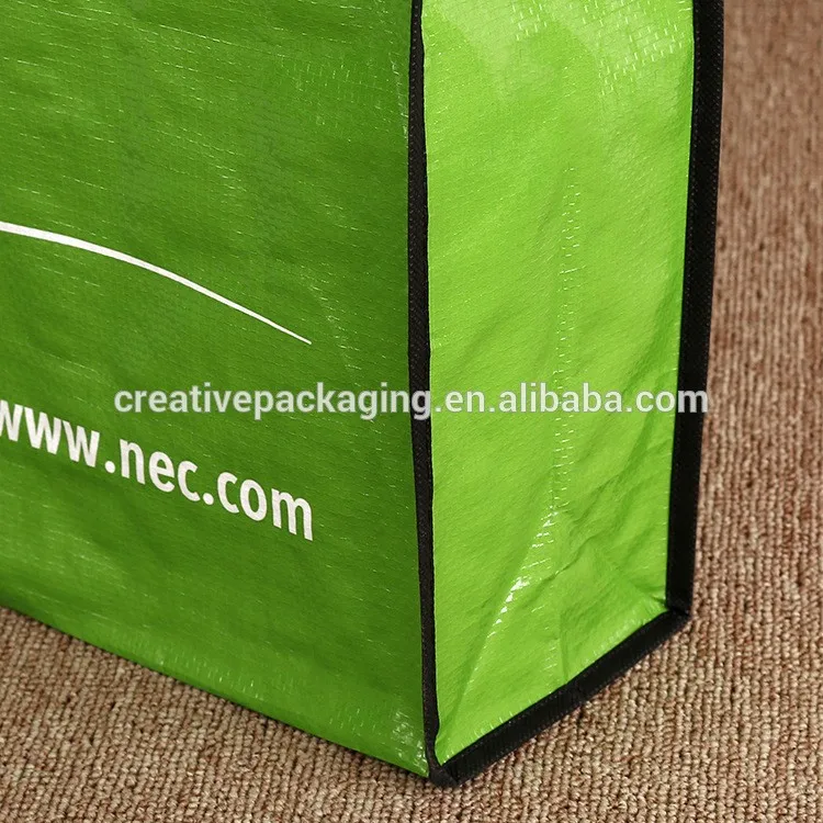 Shinny Laminated Eco Friendly Polypropylene Pp Woven Bag Hs Code For