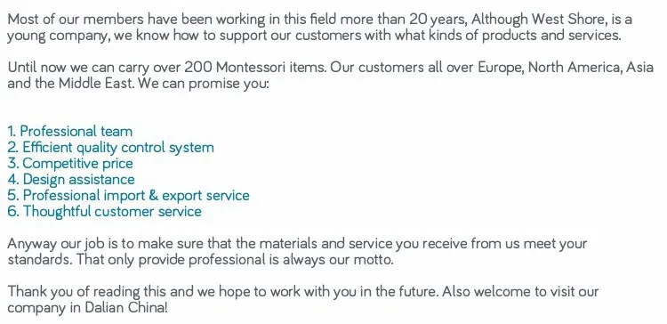 Montessori toys wooden block with acrylic rainbow block educational toy for kids