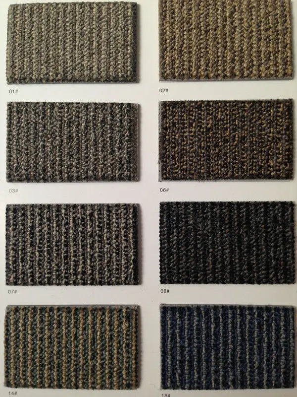 loop pile 12x12office tile PP carpet floor tiles malaysia