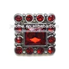 fashion Decorative cloths Square Rhinestone 25 mm Acrylic Buttons