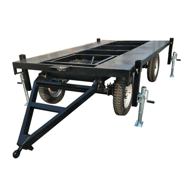 2018 European Agricultural Tractor Farm Trailer Flat Trailer With Ce