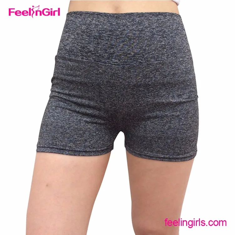 Elastic Black Women Wholesale Athletic Shorts Buy Athletic Shorts