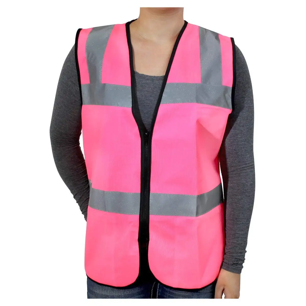 Buy Safety Girl SG-NAPV-Pink-M Safety Girl Womens Non-ANSI Pink Safety ...