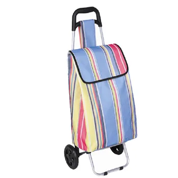 folding shopping cart trolley bag with wheels