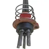 Building materials anchorage coupler construction post tensioning head