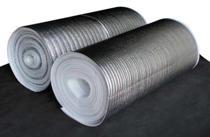 Roof Reflective Aluminum Film Insulation / Aluminum Foil Fabric Roof ...