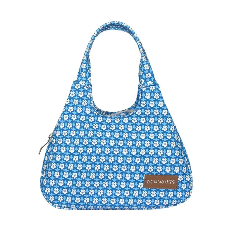 Ice Cream Carry Bag Thermal Messenger Dual Compartment Insulated Lunch