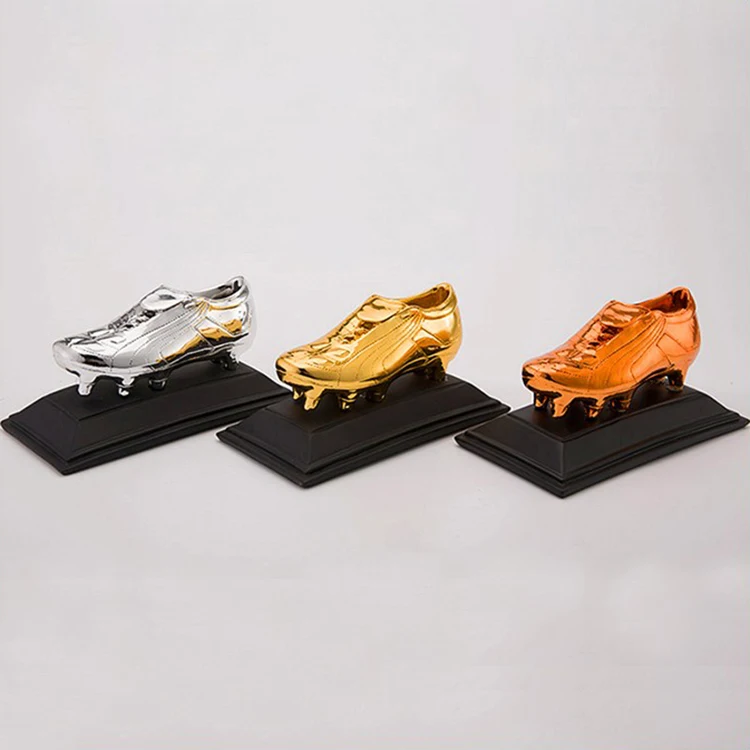 Life Size Epoxy Resin Shoes With Medal Plating For Sport Buy Resin