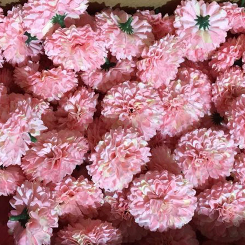 Artificial Carnation Head Artificial Flowers For Wedding Home Decor