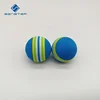 Cheapest eva foam material non-toxic soft pe toy rainbow cat ball