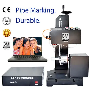 130x30mm Sticking Portable Handheld Car Engine VIN Number Dot Pin Line Marking Machine