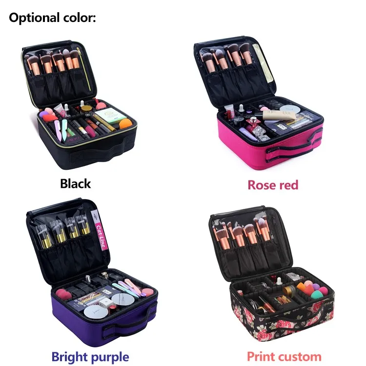 makeup organizer travel case