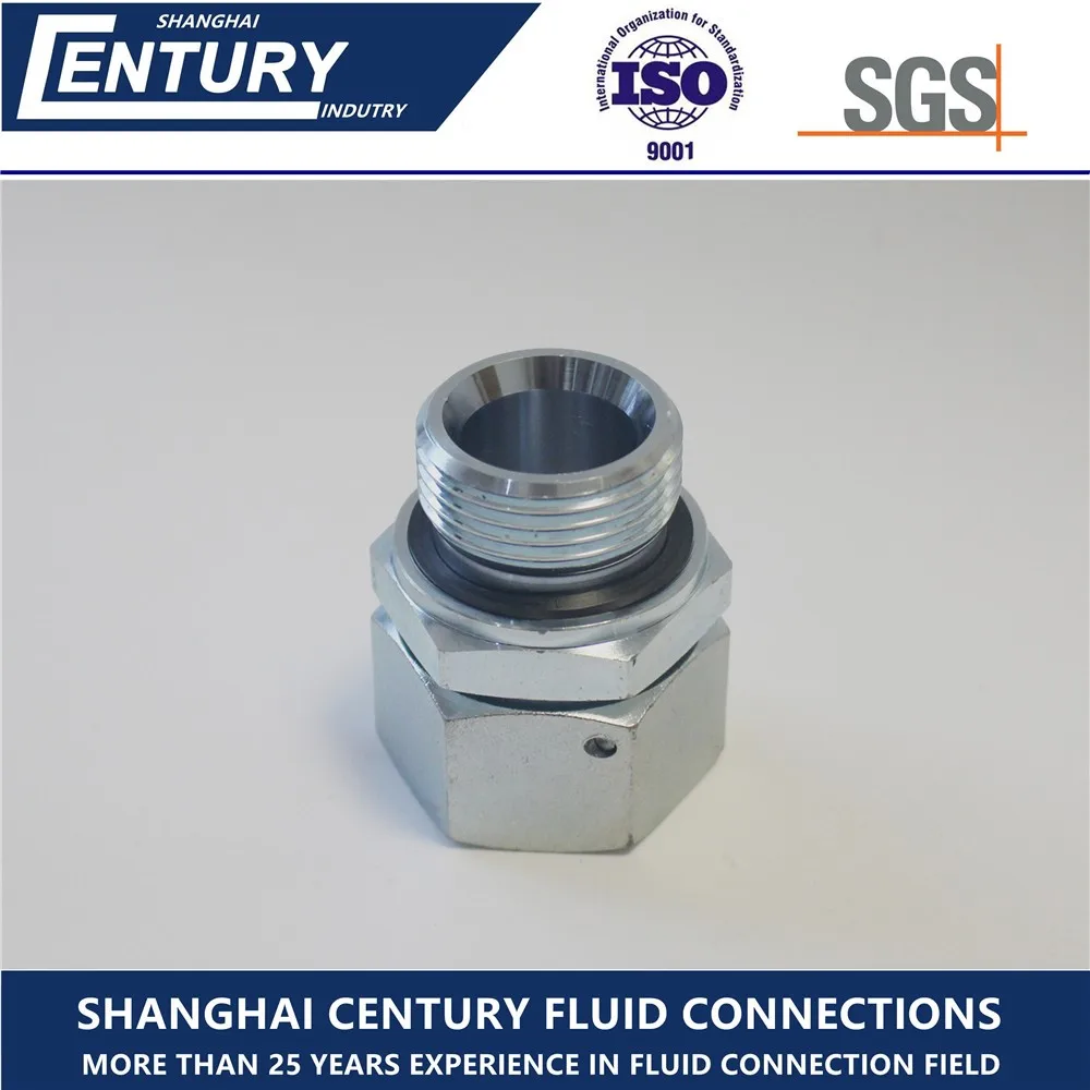 Stauff Standard Bsp 3/8'' Thread Straight Hydraulic Swivel Fitting