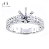 Upon Request Handmade Jewelry Semi Mounts Prong Ring Engagement Ring Without Stone