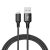 Wholesale 2.4A fast charging nylon braided 8 pin sync data cable smart usb charging cable for iphone