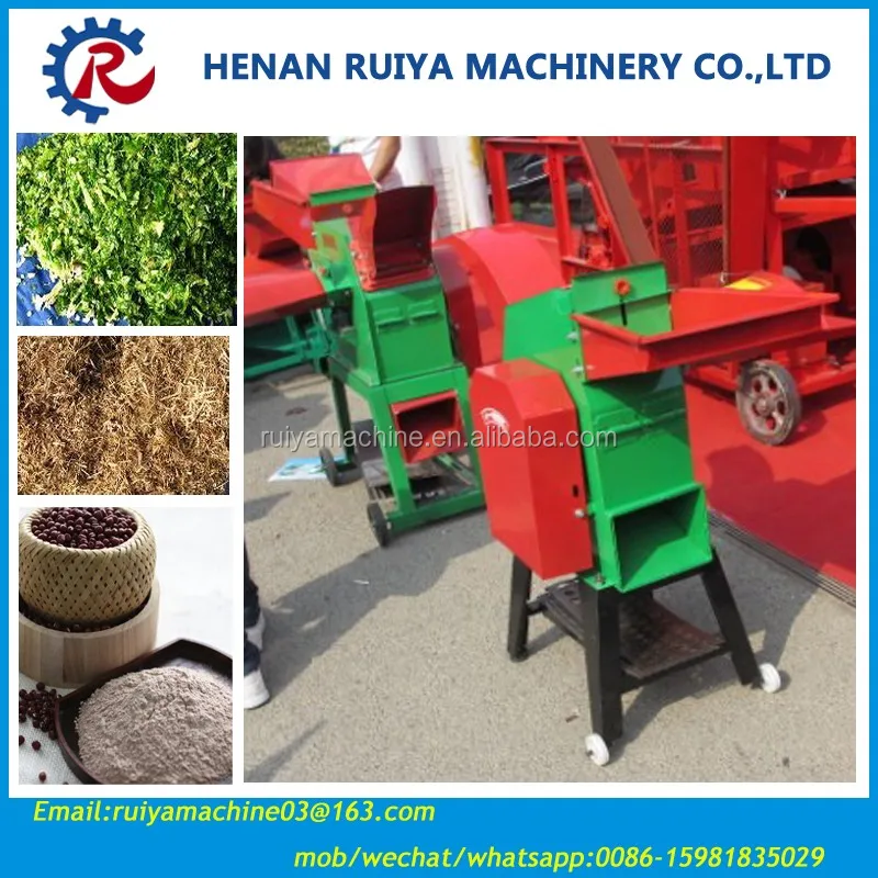 Top Quality Wheat Straw Crushing Machine Corn Stalks Crusher Grass