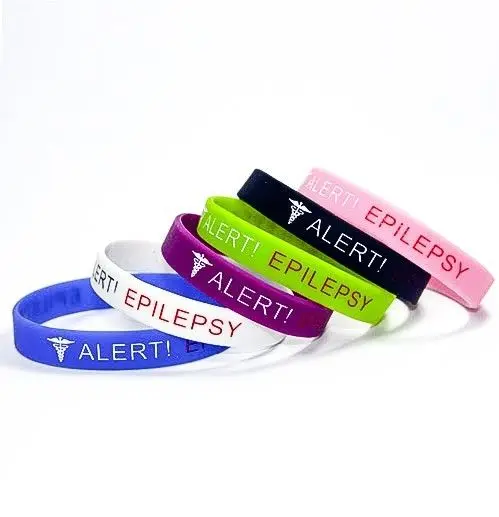 Seizure Bracelets Medical Id Seizure Braceletscurb Link Disorder Medical Alert Id Bracelets For Women