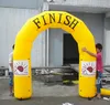 small Inflatable arch PVC Tarpaulin inflatable finish line arch for rental