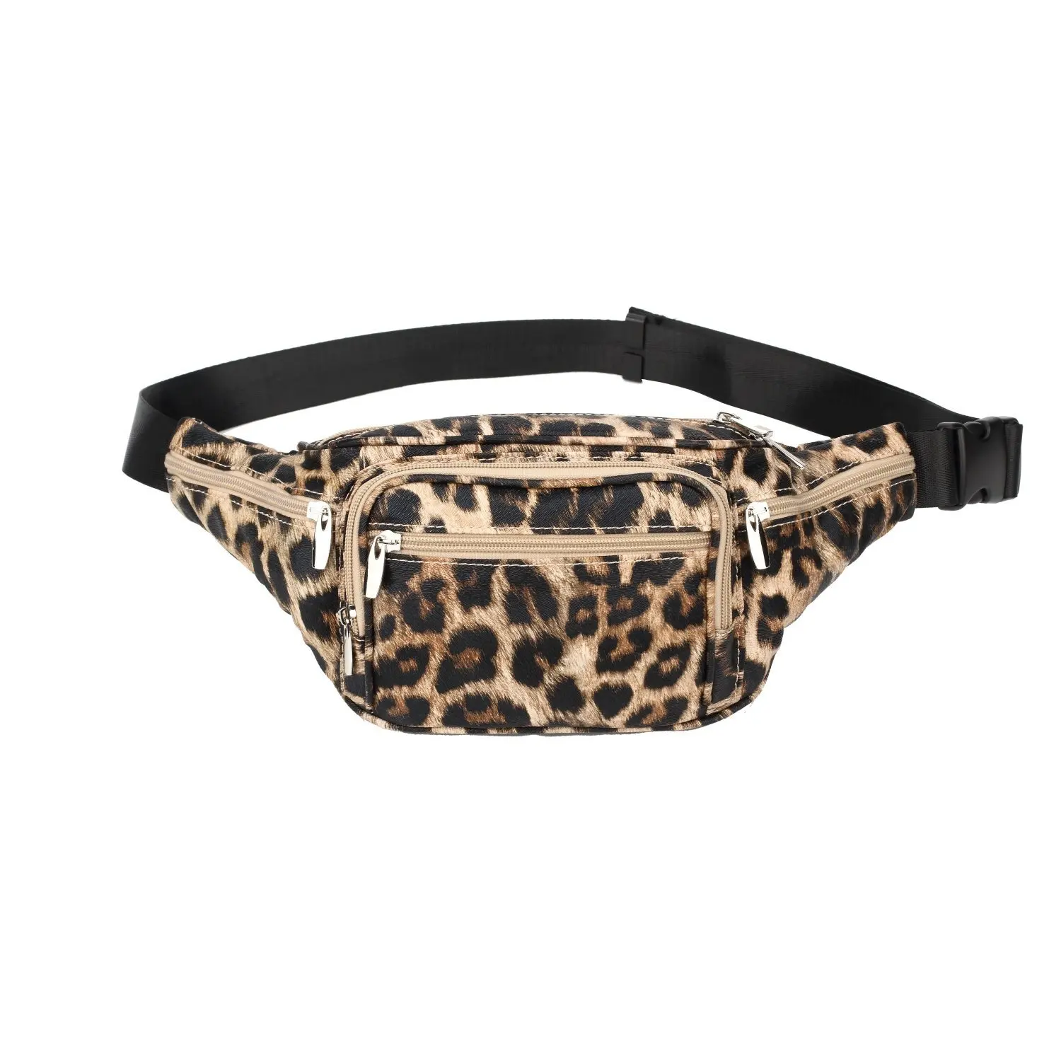 Cheetah Colorful Funny Sport Waist Pack Fanny Pack Adjustable For Travel