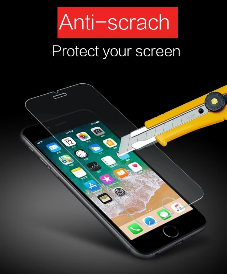 New Gorilla Tempered Glass Screen Protector For Iphone X/xs,For Iphone