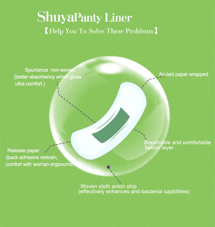 Original Manufacturer New Style Lady Disposal Shuya Panty Liner Buy