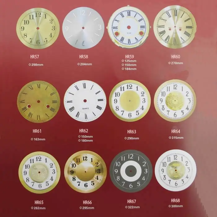 Clock Dial Face In Wall Clock Parts And Accessories Manufacturer Buy