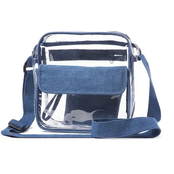 Lightweight Clear Single Shoulder Bag Jean Crossbody Bag Pvc Vanity Bag Buy Clear Single Shoulder Bag Jean Crossbody Bag Pvc Vanity Bag Product On Alibaba Com