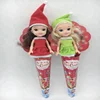 2018 hot sale cute18CM fairy Christmas series Dolls with butterfly wings Christmas cap beauty ice cream Doll For girl gift toys