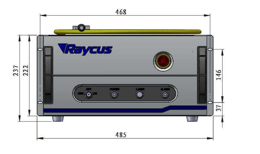 raycus fiber laser source 750w