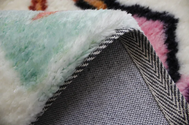 Foam Backed Carpet Cushion Mat Cowhide Rug Office Carpet Red Carpet