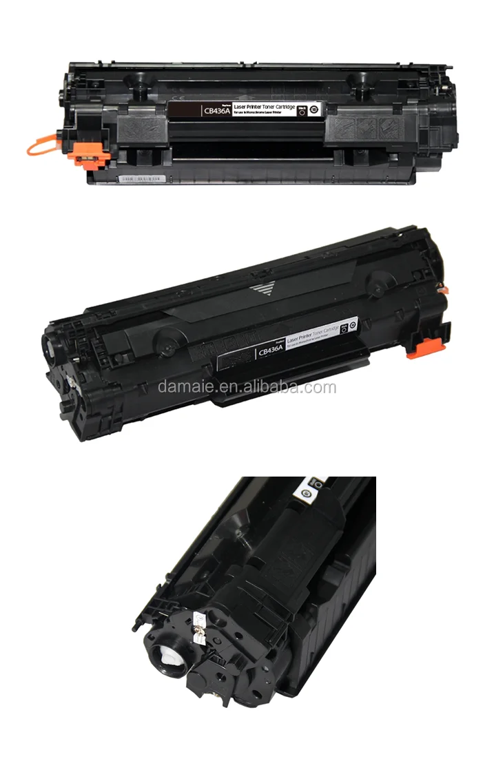 Cb436a High Proformance Black Toner Cartridge Compatible For Hp 