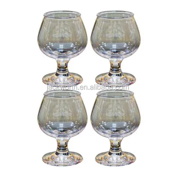 plastic cognac glasses