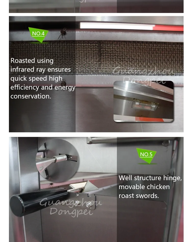 Restaurant Kitchen Commercial Roast Chicken Machine/kitchen 3layer Gas