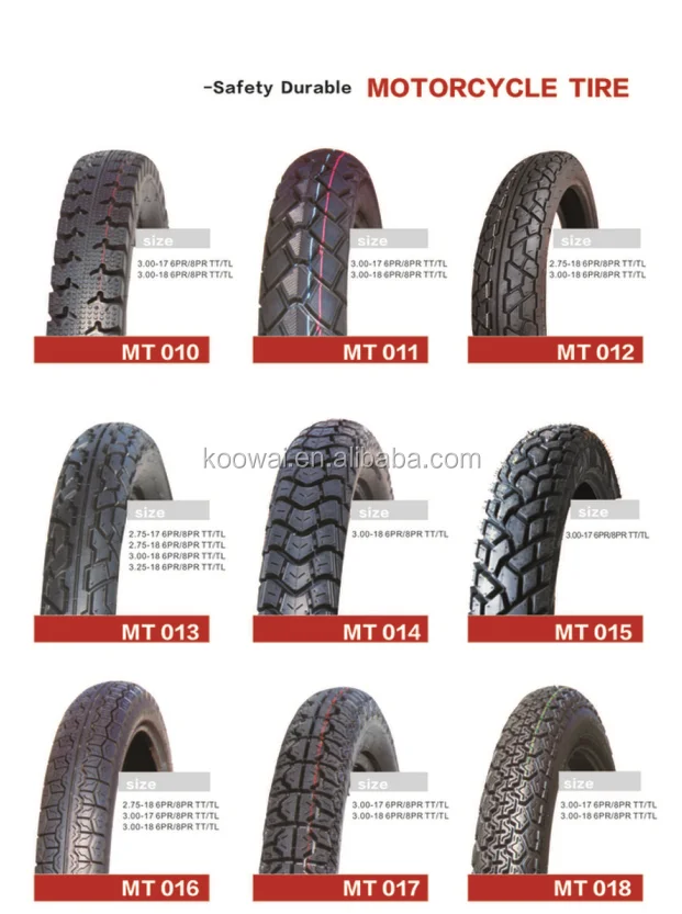 Manufacturer High Quality 110/9016 Motorcycle Tires 90/9018 30018