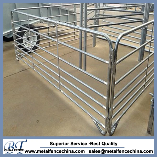 Top grade angle iron posts weld steel galvanized grassland fence corral sheep panels for China wholesale