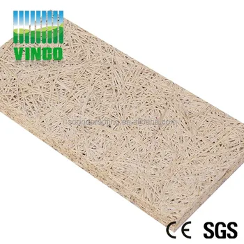 Suspended Ceiling Soundproofing Insulation Wood Wool Panel