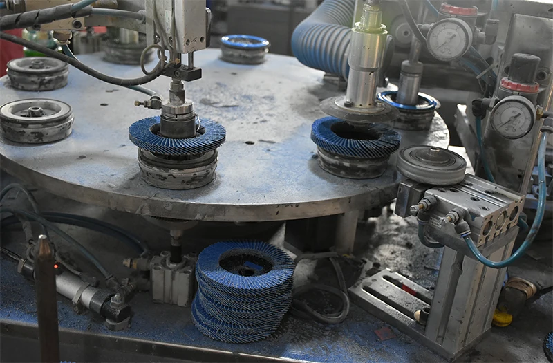 flap disc production machine