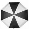 Custom folding black dyed double layer auto open umbrella golf
