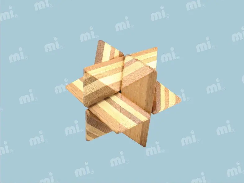 Atom Wooden Puzzle Solutions Iq Game Wooden Cube Brain Teaser Puzzle S